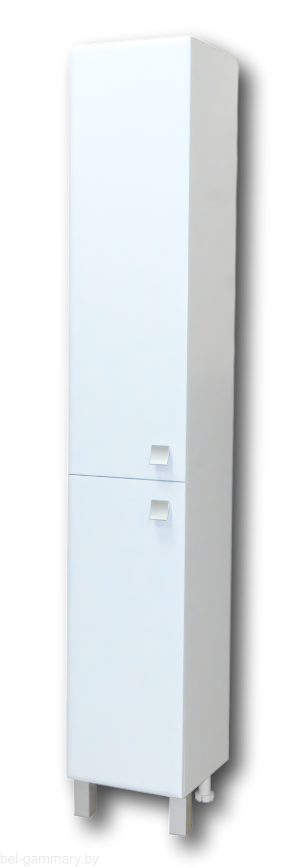 Шкаф-пенал Гамма 50.03 оФ2 лев.(белый)