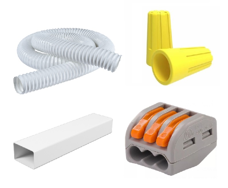 Кабель-канал, гофры