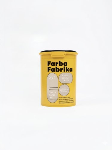 Краска "Farba Fabrika" для мебели, дверей и окон ВД-АК- 21, 1,0 кг Слоновая кость
