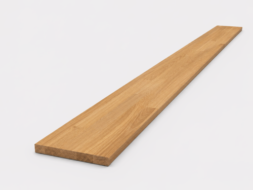 Мебельный щит из дуба 2200×400×20 мм, сорт 1/3, сращённый