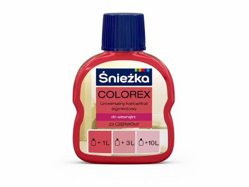 Колер Sniezka Colorex №23 «Красный», 100 мл