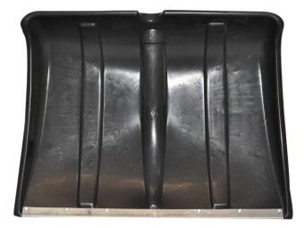 Лопата для уборки снега пластмассовая «Циклон» оцинк.планка, без черенка