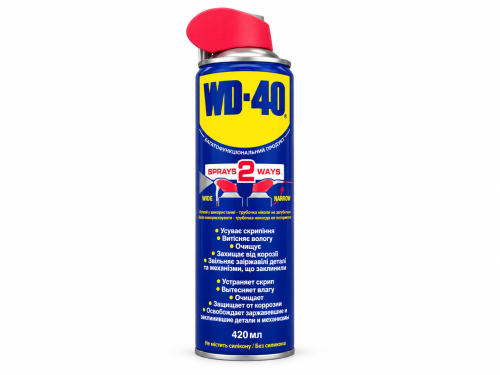Смазка универсальная WD-40 Smart Straw, 420 мл