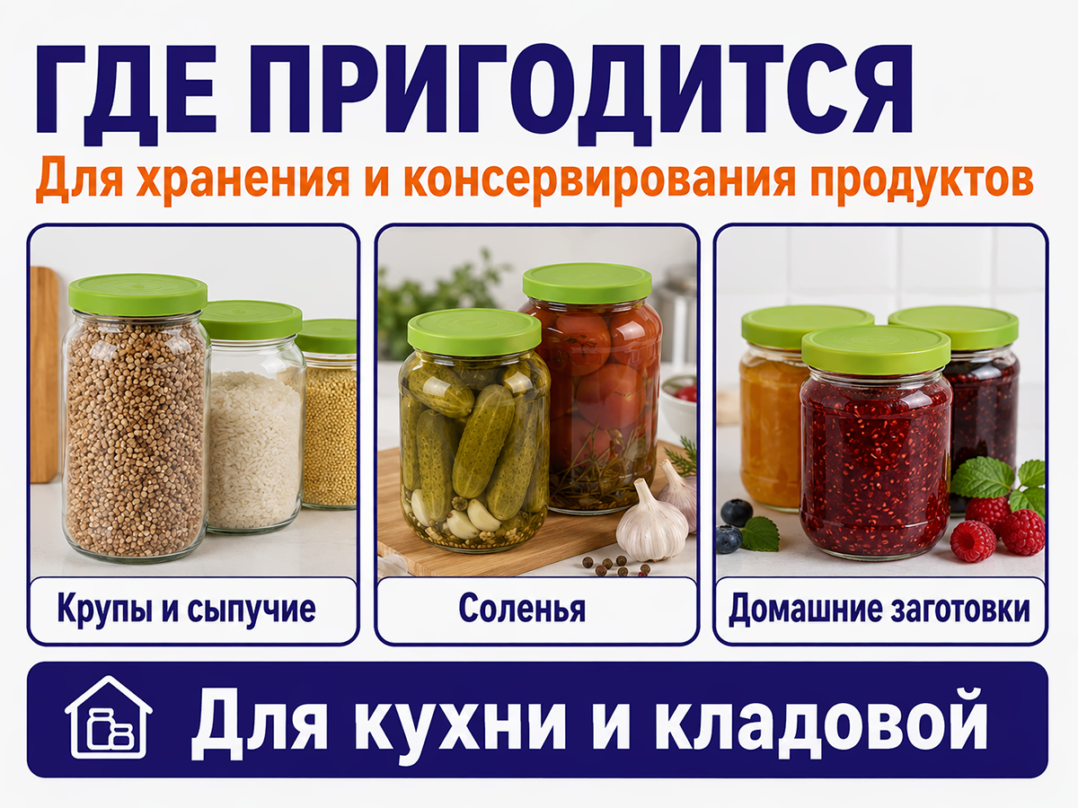 Крышка для стеклянных банок фото 3