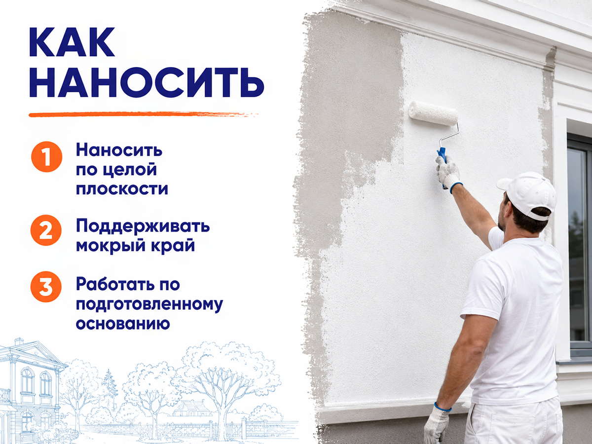 Краска акриловая DIAMANT «Фасад», белая, 10 л фото 4