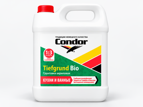 Грунтовка Condor Tiefgrunt Bio, 5 л