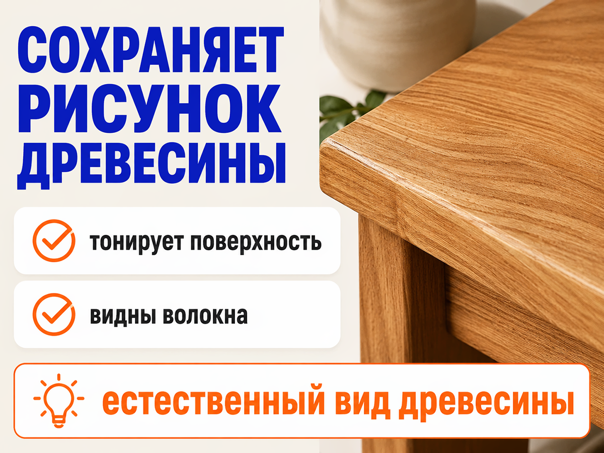 Пропитка декоративная NORDEN WOOD, груша, 2,25 кг фото 2