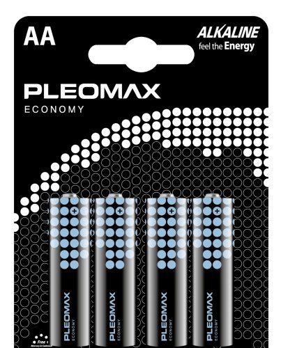 Элемент питания SAMSUNG PLEOMAX LR6 Alkaline BL-4 Economy LR6(AA)x4/1,5V (40), Китай  LR6(AA)x4/1,5V
