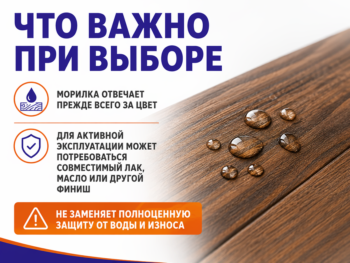 Морилка водная «Вершина», мокко, 0,5 л фото 4