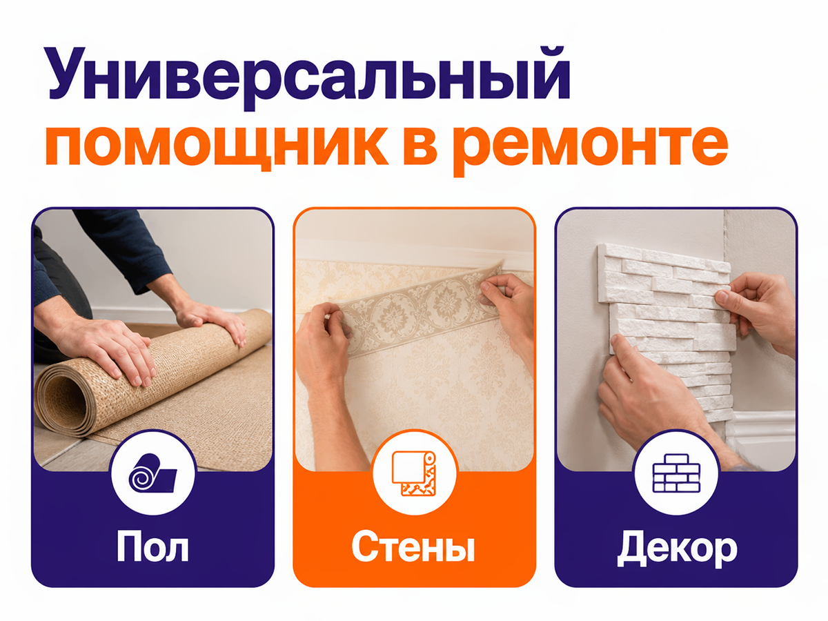 VGT клей «Бустилат» универсальный, 0,9 кг фото 2
