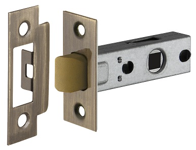 Защелка врезная PLASTLP45-8 (LP45-8) ABG зеленая бронза (44483) (AJAX)