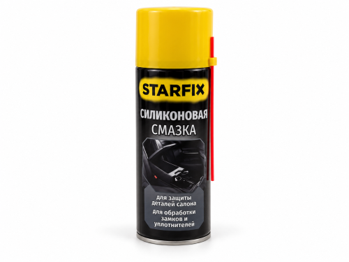 Смазка силиконовая STARFIX SM-64085-1, аэрозоль, 520 мл