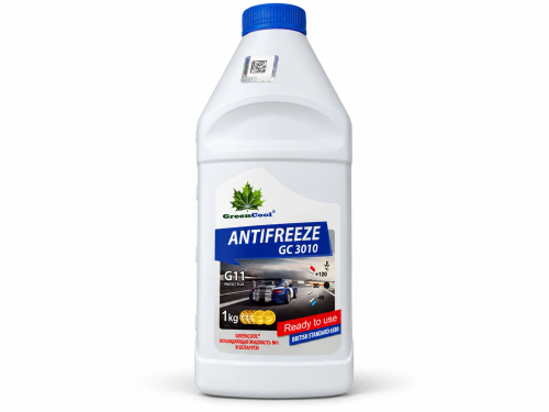 Антифриз GreenCool GC 3010, G11, синий, 1 кг