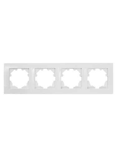 EL-BI,Vega,рамка 4-я,белоснежный,510-015600-228 , пр-во:Турция