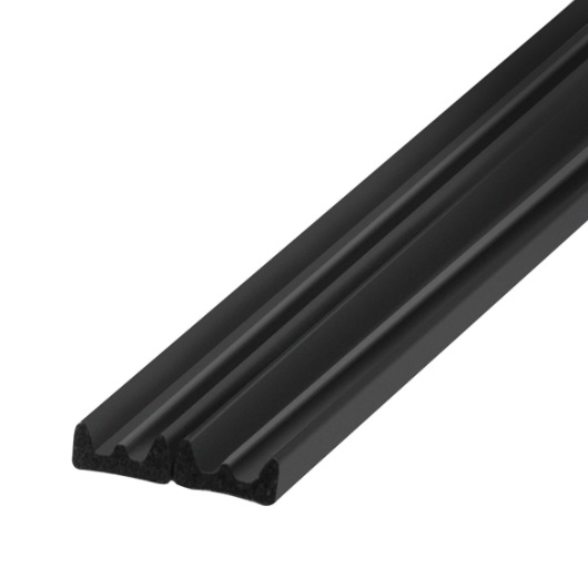 Уплотнитель E-профиль 10*4мм., черный