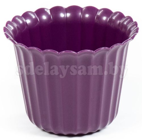 Горшок цветочный "Виола"  h=143 мм - 2 л фиолетовый