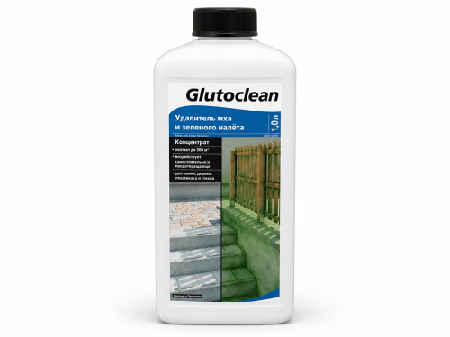 Удалитель мха и зелёного налёта Glutoclean, концентрат, 1 л