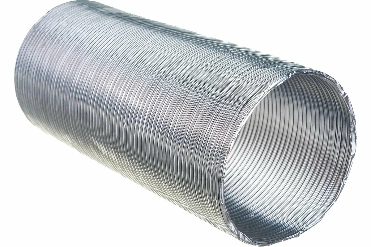 Воздуховод гибкий алюминиевый гофрированный, L до 3м 150ВА