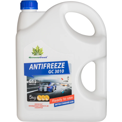 GreenCool антифриз G11, синий, 5 кг
