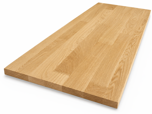 Мебельный щит из дуба 2200×500×20 мм, сорт 1/3, сращённый