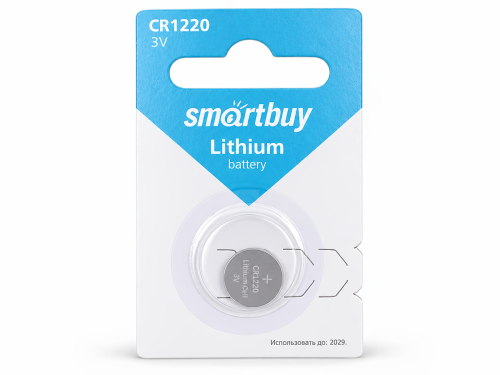 Smartbuy батарейка CR1220, 3 В