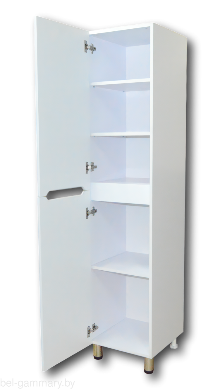 Шкаф-пенал Гамма 52.30 оФ8 лев.(белый)