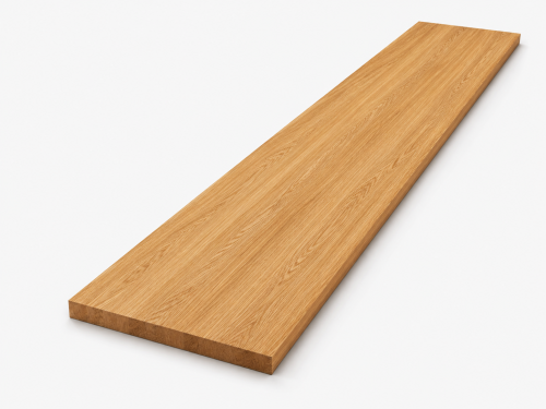 Мебельный щит из дуба 2800×600×25 мм, цельноламельный, сорт ВС