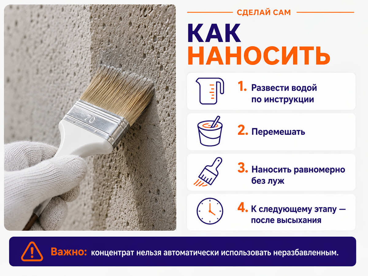 Грунтовка полимерная ilmax 4180 Primer, концентрат, 5 л фото 4