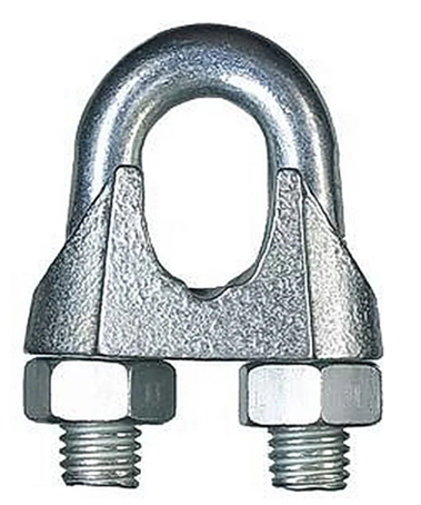 Зажим канатный