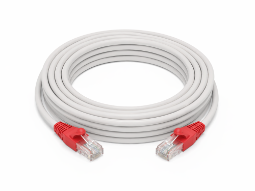 Патч корд Телеради Пром UTP Cat 6 RJ45–RJ45, 15 м, белый