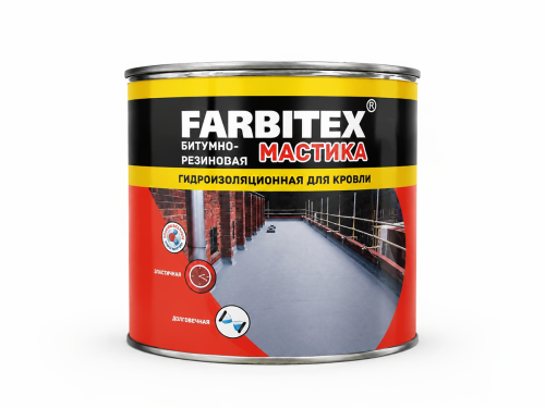 FARBITEX мастика резиновая, 2 кг