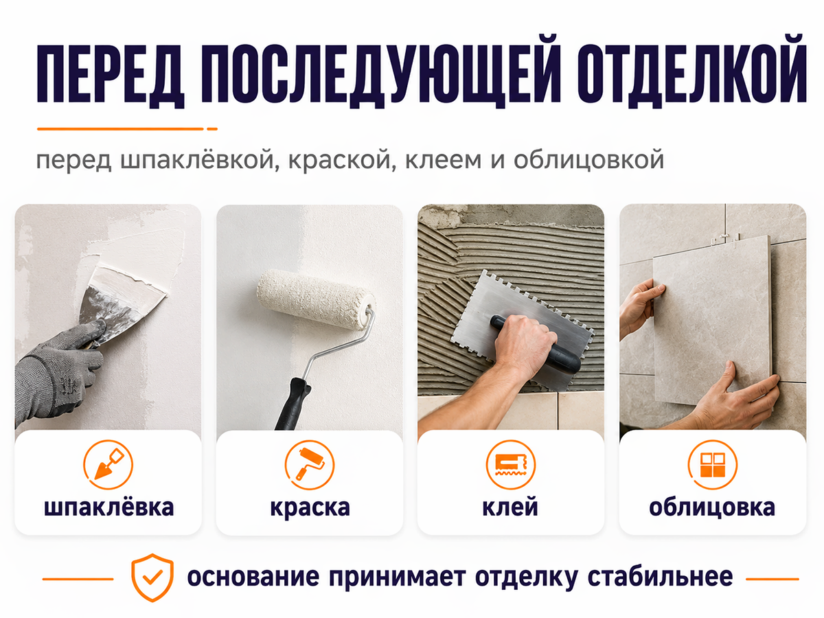 Грунтовка акриловая ilmax 4100, 10 кг фото 4