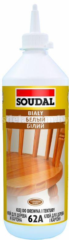 Клей белый для дерева Soudal 62А 250 мл