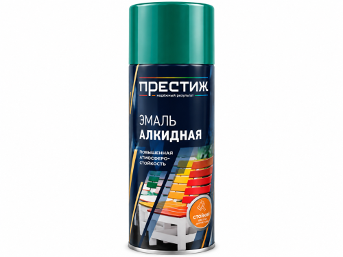 Эмаль алкидная аэрозольная «Престиж», белая матовая, 520 мл