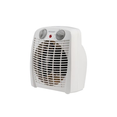 Тепловентилятор электрич.настольный 2кВт со спиральным нагревательным элементом, белый