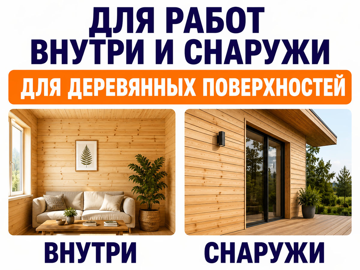 Пропитка декоративная NORDEN WOOD, белый, 0,75 кг фото 2