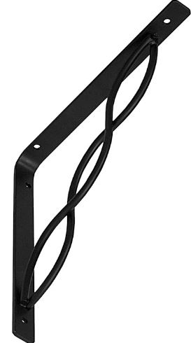 Кронштейн с витой перекладиной DOMAX WPRP 150 150*150 черный