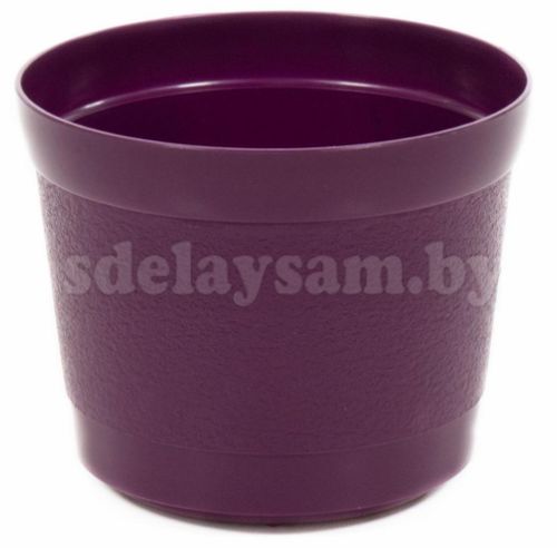 Горшок цветочный "Жасмин" h=142 мм - 2 л фиолетовый