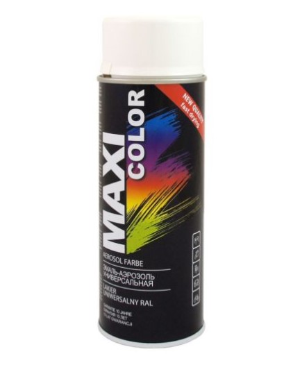 Эмаль-аэрозоль универсальная MAXI COLOR RAL1015 1015MX  400мл (Светлая слоновая кость)