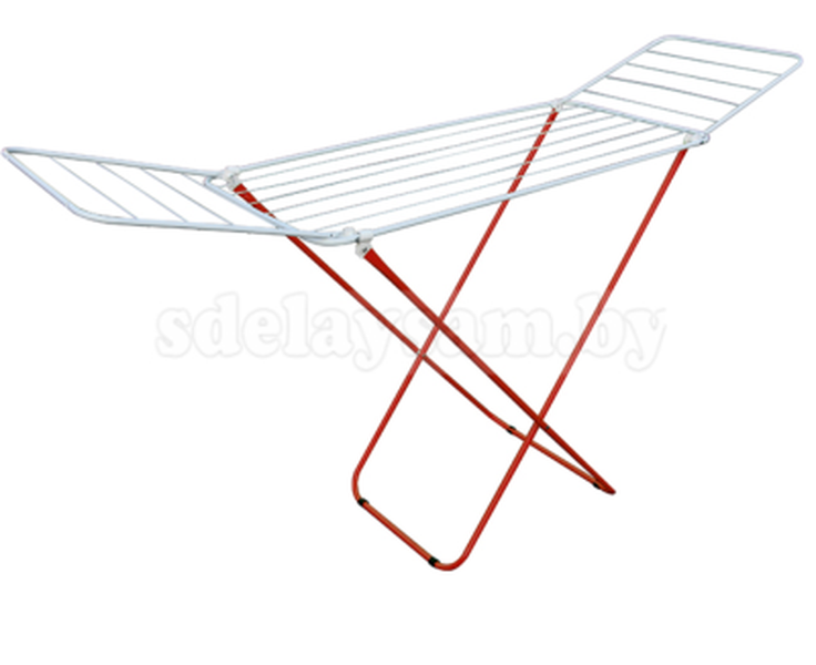 Сушилка для белья напольная 16м серия Maria бело-красная PERFECTO LINEA