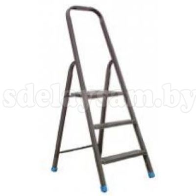 Стремянка 3-х ступенчатая алюминиевая