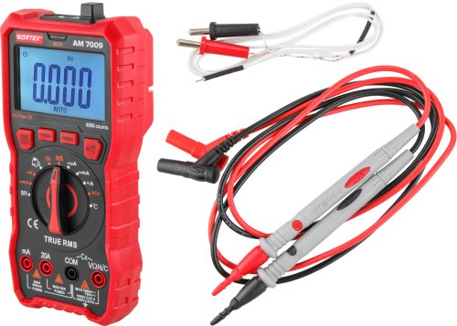 Мультиметр цифровой WORTEX AM 7009, арт.1323831  1323831