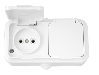 Розетка РА16-302 брызгозащищенная