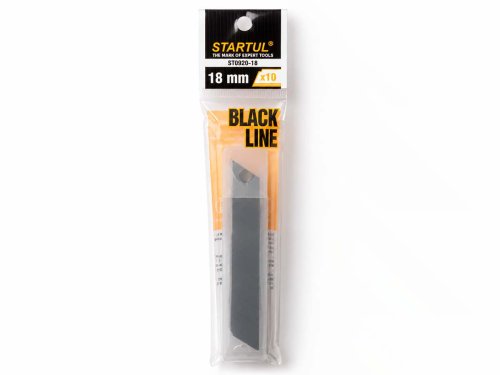 Лезвия сменные сегментированные STARTUL BLACK LINE ST0920-18, 18×0,5 мм, 10 шт.