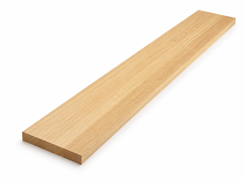 Мебельный щит из дуба 1500×300×20 мм, цельноламельный, сорт 1/2