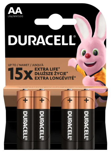Элемент питания DURACELL LR6/(1x6)BL Отрывной (48), Китай