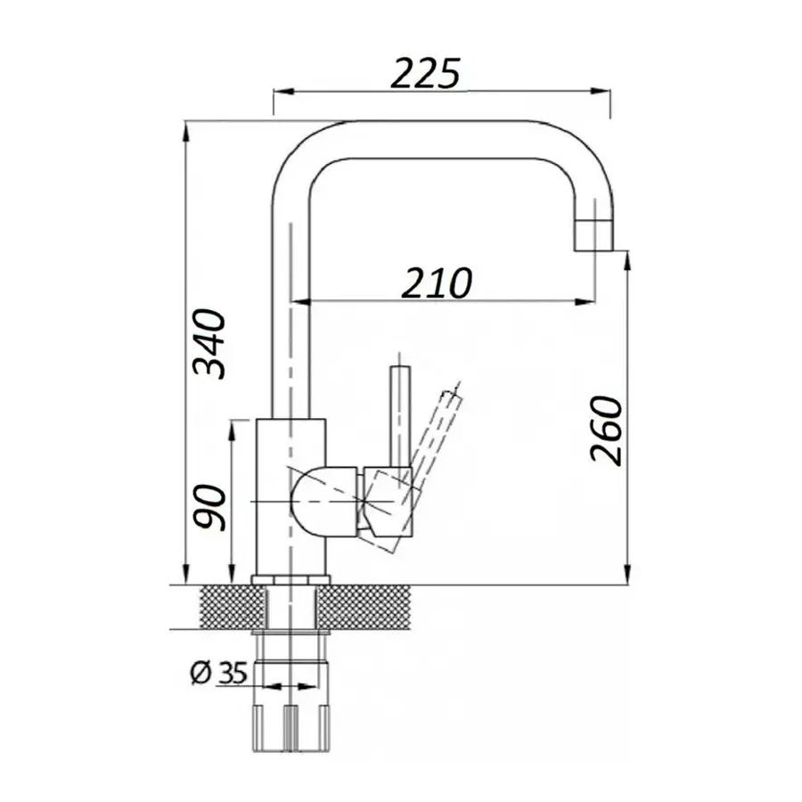 Комплект Мойка WA11-11 черно-белая Wisent+Смеситель W4998-4-22 черный Wisent+Дозатор W405-22 черный Wisent
