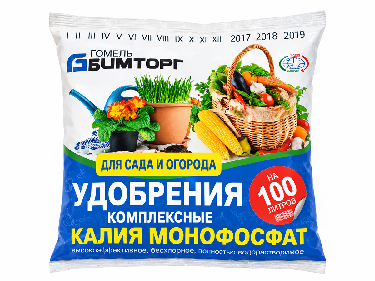 Гомельхимторг монофосфат калия, 100 г