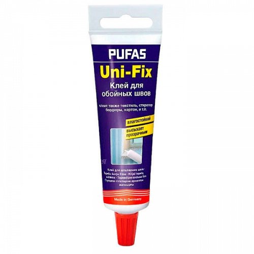 Клей для обойных швов и быстрого ремонта "PUFAS Uni-Fix", 60 г