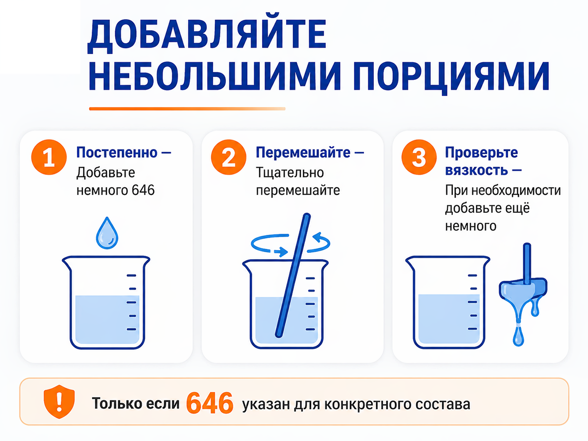 Растворитель 646 GoldDecor, 0,9 л фото 5